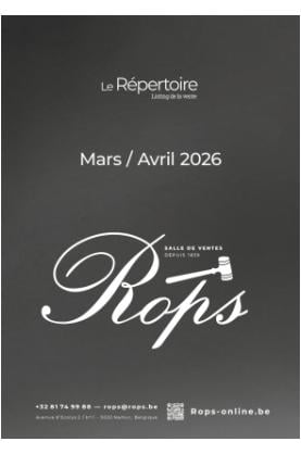 Répertoire Mars Avril 2026