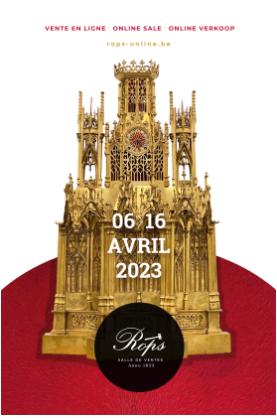 Couverture du Catalogue de la vente d'avril 2023