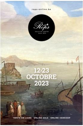 Couverture du Catalogue Rops de la salle de vente d'OCTOBRE 2023