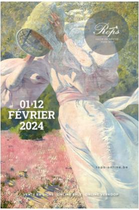 Couverture du Catalogue Rops de la salle de vente de FEVRIER 2024