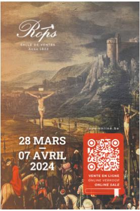Couverture du Catalogue Rops de la salle de vente de MARS 2024