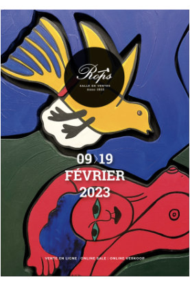 Couverture du Catalogue Rops de la salle de vente de février 2023